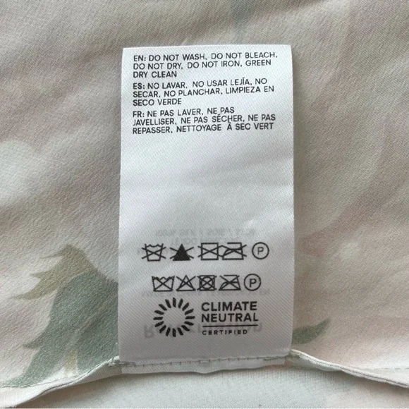 Reformation Pernille Silk Gown in Fauna Size S - Picture 10 of 16